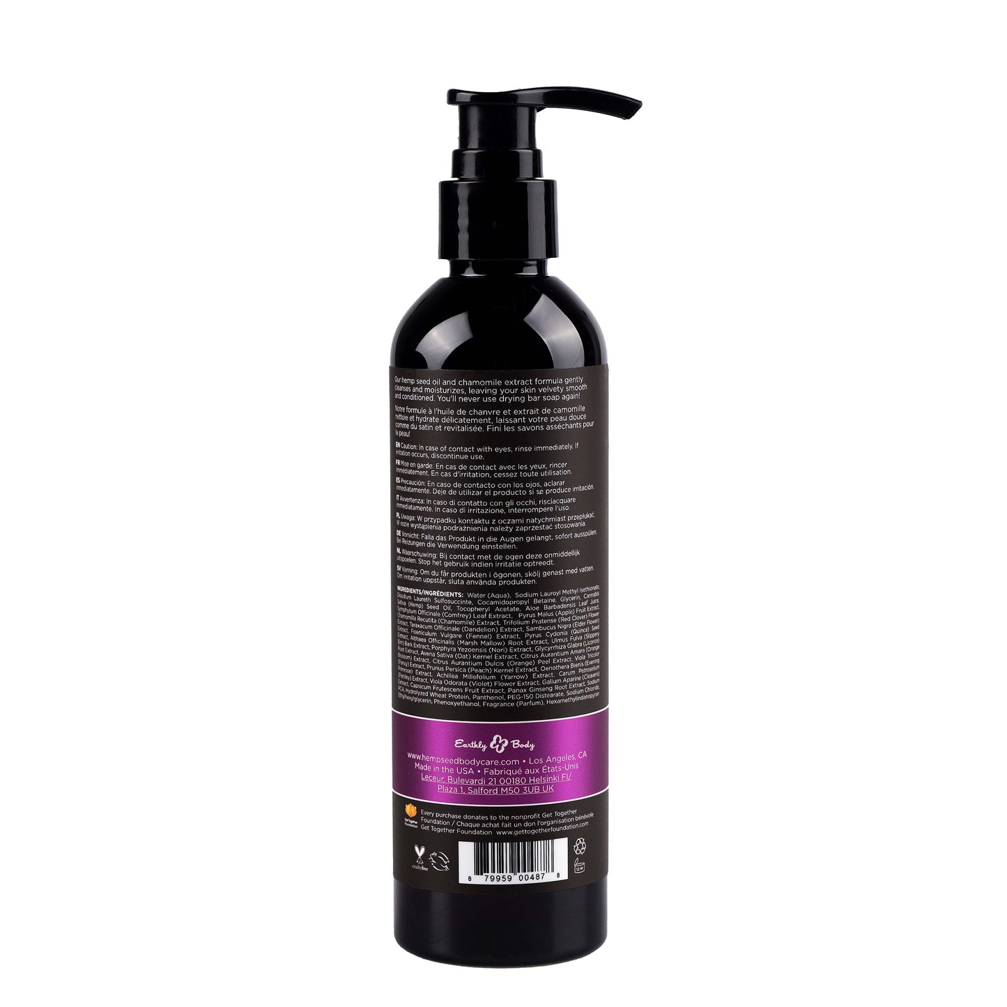 Hemp Seed Bath & Shower Gel - Skinny Dip