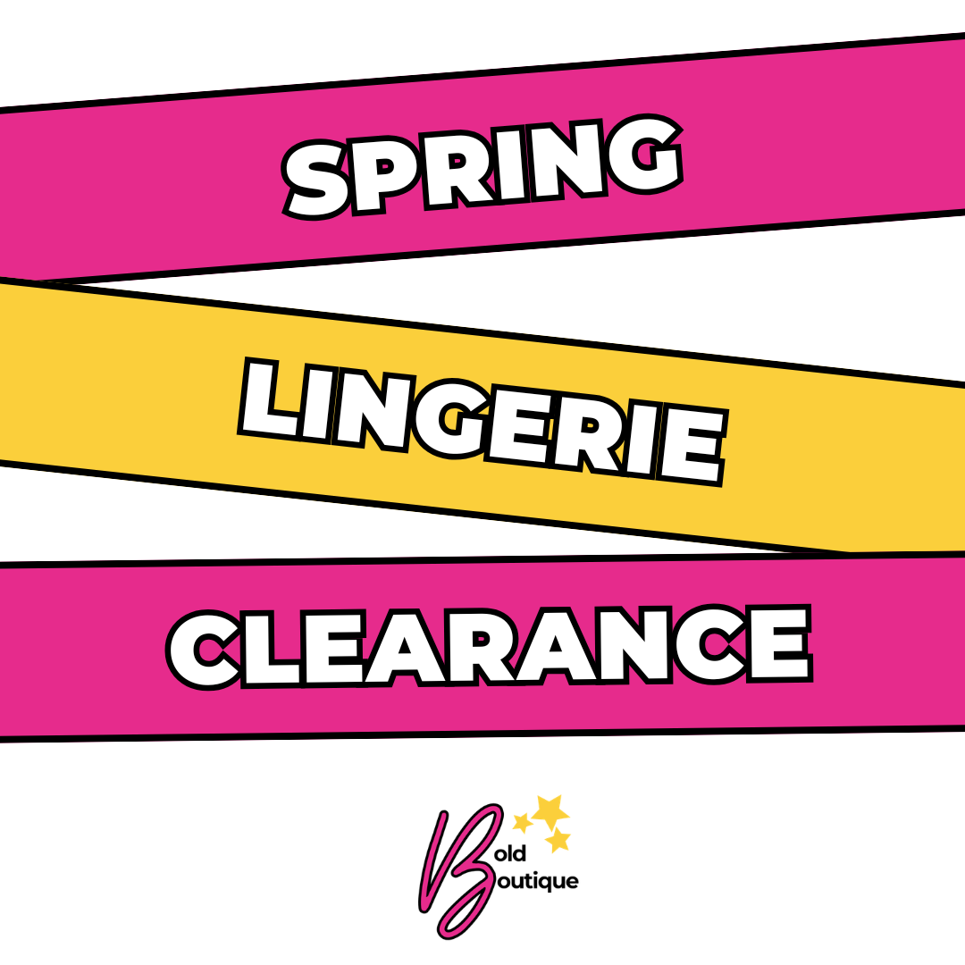 Spring Lingerie Clearance