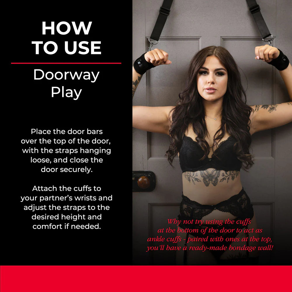 SEI MIO Doorway Control Play Cuffs